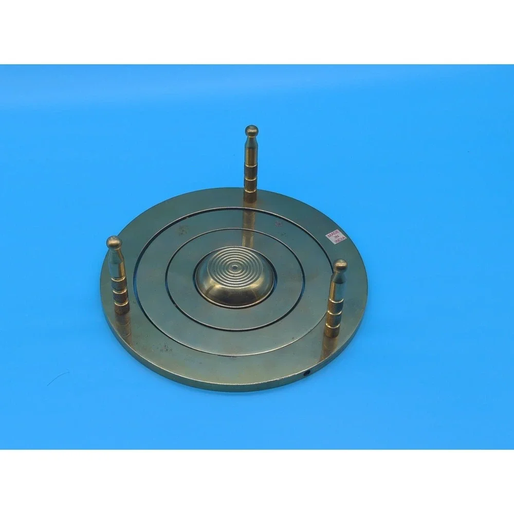 Heavy Brass Nautical Elevated Zodiac Compass